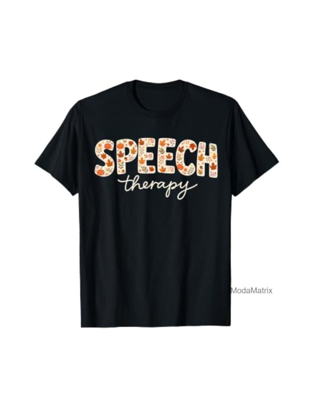 Speech Therapy SLP Fall Pumpkin T-Shirt Women's Tee